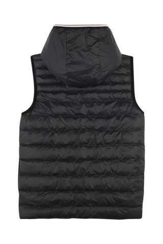 Chaleco reversible - Negro y celeste - Boss