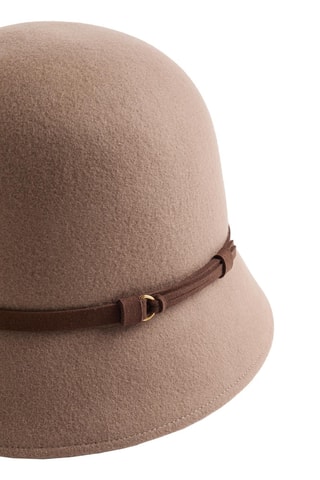 Cappello da pescatore lana - Grigio