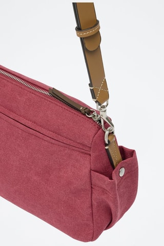 Borsa a tracolla - Rosso e marrone