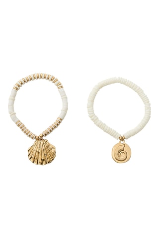 2 bracciali - Dorato