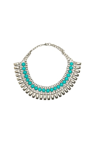 Collana plastron - Argentato