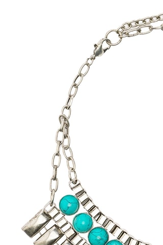 Collana plastron - Argentato