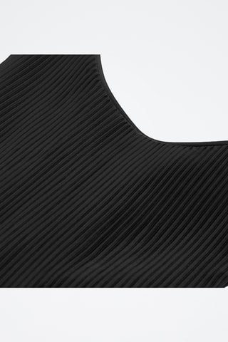 Borsa a spalla in velluto e pochette - Nero