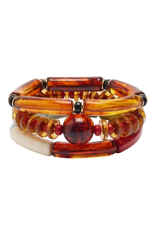 3 bracciali - Arancione