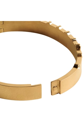 Bracciale bangle - Dorato e bianco