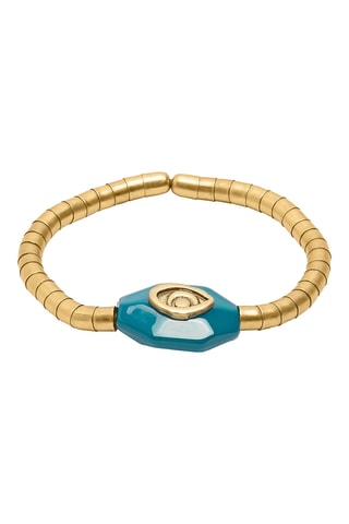 Bracciale bangle - Dorato e blu