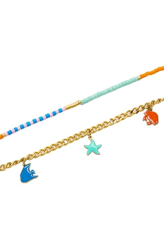 2 bracciali - Dorato