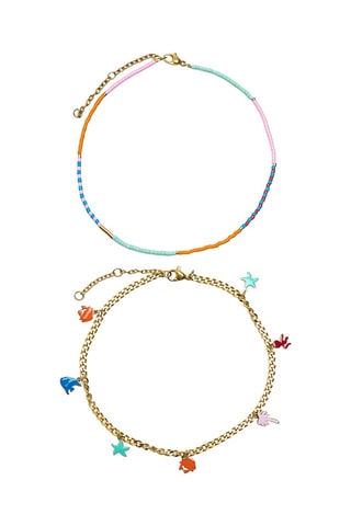 2 bracciali - Dorato