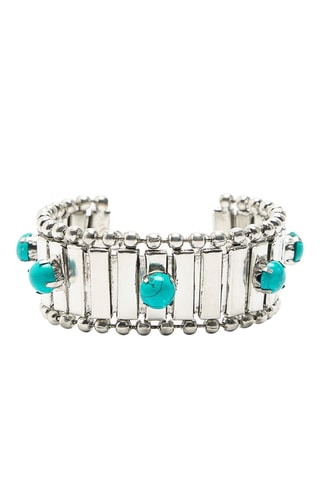 Bracciale - Argentato e blu