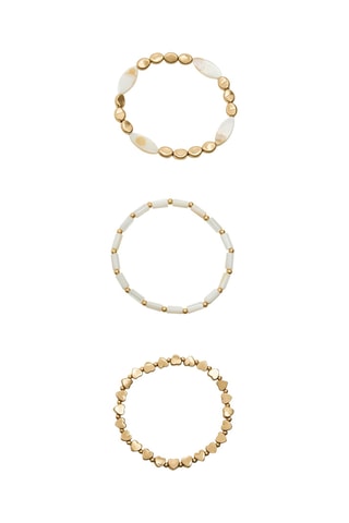 3 bracciali - Dorato
