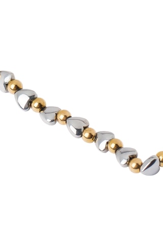 Bracciale - Dorato e argentato