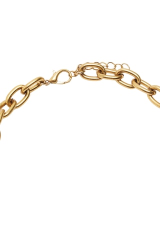 Collana - Dorato e verde