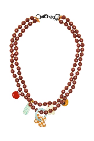 Collana - Marrone
