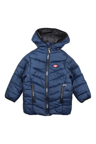 Parka à capuche - Lee Cooper - Bleu