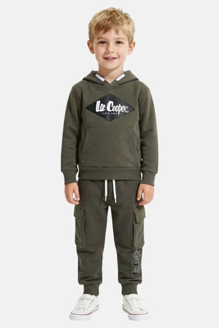 Sweat à capuche et jogging - Lee Cooper - Kaki