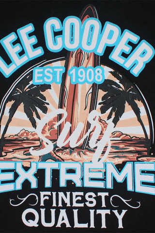 T-shirt et short - Lee Cooper - Noir