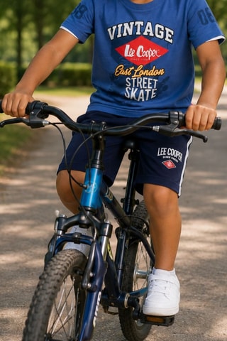 T-shirt et short - Lee Cooper - Bleu