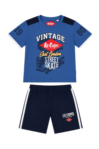 T-shirt et short - Lee Cooper - Bleu