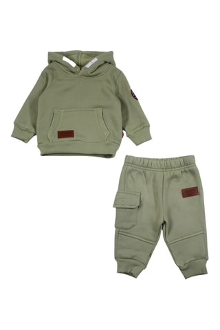 Sweat à capuche et jogging - Lee Cooper - Kaki