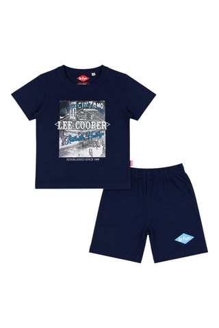 T-shirt et short - Lee Cooper - Bleu marine