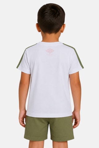 T-shirt et short - Lee Cooper - Blanc