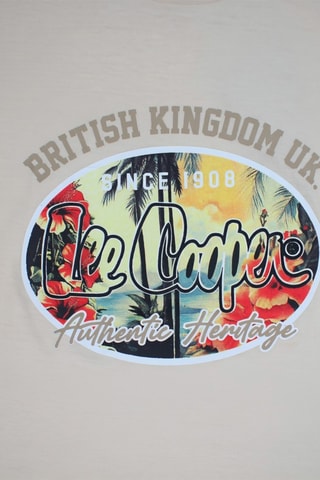 T-shirt et short - Lee Cooper - Beige
