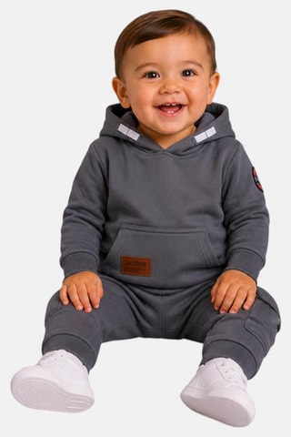 Sweat à capuche et jogging - Lee Cooper - Gris