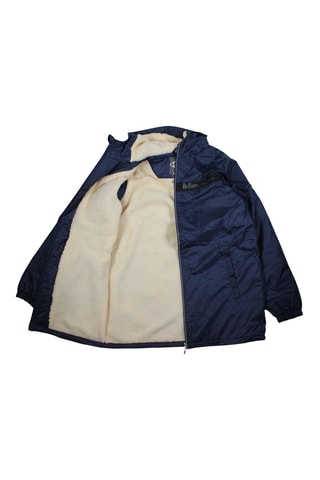 Parca com capuz - Lee Cooper - Azul-marinho