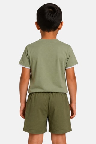 T-shirt et short - Lee Cooper - Kaki