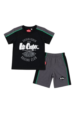 T-shirt et short - Lee Cooper - Noir