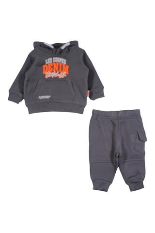 Sweat à capuche et jogging - Lee Cooper - Gris