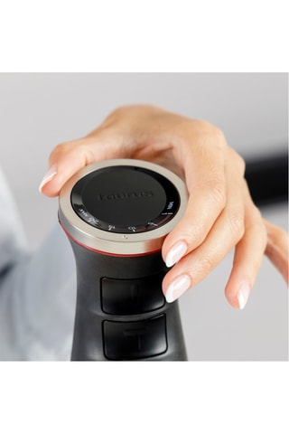 Frullatore a immersione in acciaio inossidabile - 1500 W - Argentato e nero