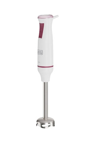 Frullatore a immersione senza BPA - 500 ml - 600 W - 20 velocità - Bianco e argentato