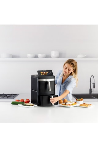 Friggitrice ad aria calda in plastica senza BPA - 2800 W - 13 l