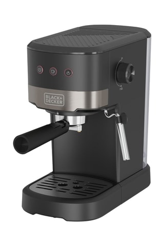 Macchina da espresso senza BPA - 20 bar - 110 W - Argentato e grigio