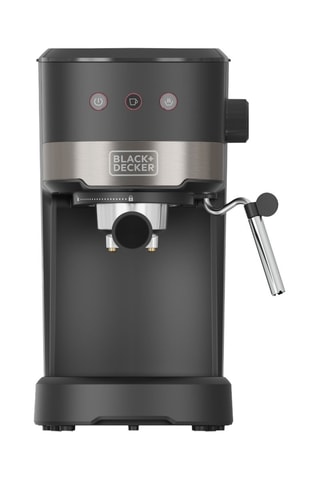 Macchina da espresso senza BPA - 20 bar - 110 W - Argentato e grigio
