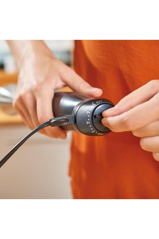 Frullatore a immersione 4 in 1 - 1000 W - 20 velocità - Nero e argentato