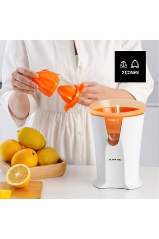 Spremiagrumi elettrico - 40 W - Bianco e arancione