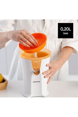 Spremiagrumi elettrico - 40 W - Bianco e arancione