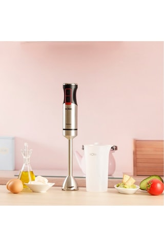 Frullatore a immersione MQ5237BK - 700 ml - 1500 W - Velocità progressiva  - Nero e argentato