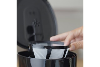 Caffettiera - 1,25 l - Bianco, nero e rosso