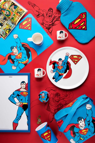 Bolsa de agua caliente Superman La Liga de la Justicia DC Comics - Turquesa