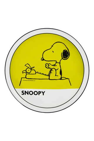 4 platos de pizza de porcelana Snoopy - 30,5 cm