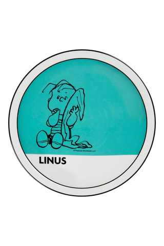 4 platos de pizza de porcelana Snoopy - 30,5 cm