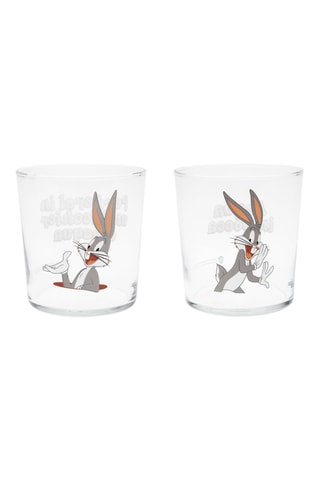 2 vasos Bugs Bunny Looney Tunes - 35 cl