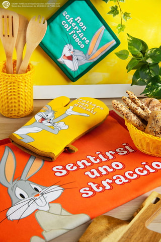 Manopla Bugs Bunny Looney Tunes - Amarillo