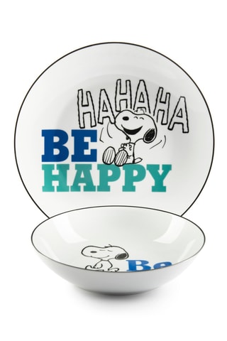Vajilla de porcelana Snoopy - 12 piezas