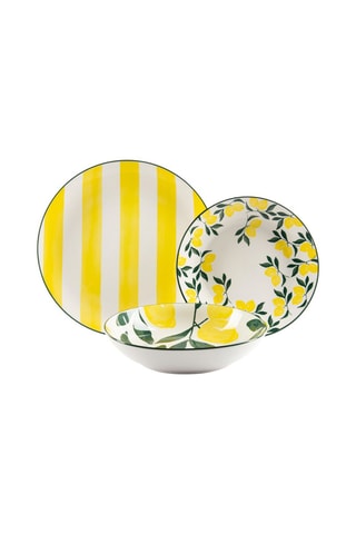 Vajilla de porcelana - 18 piezas