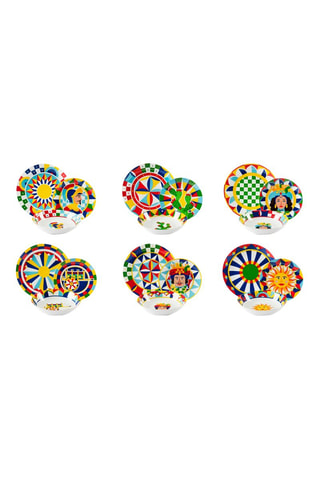 Vajilla de porcelana - 18 piezas