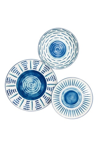 Vajilla de porcelana - 18 piezas